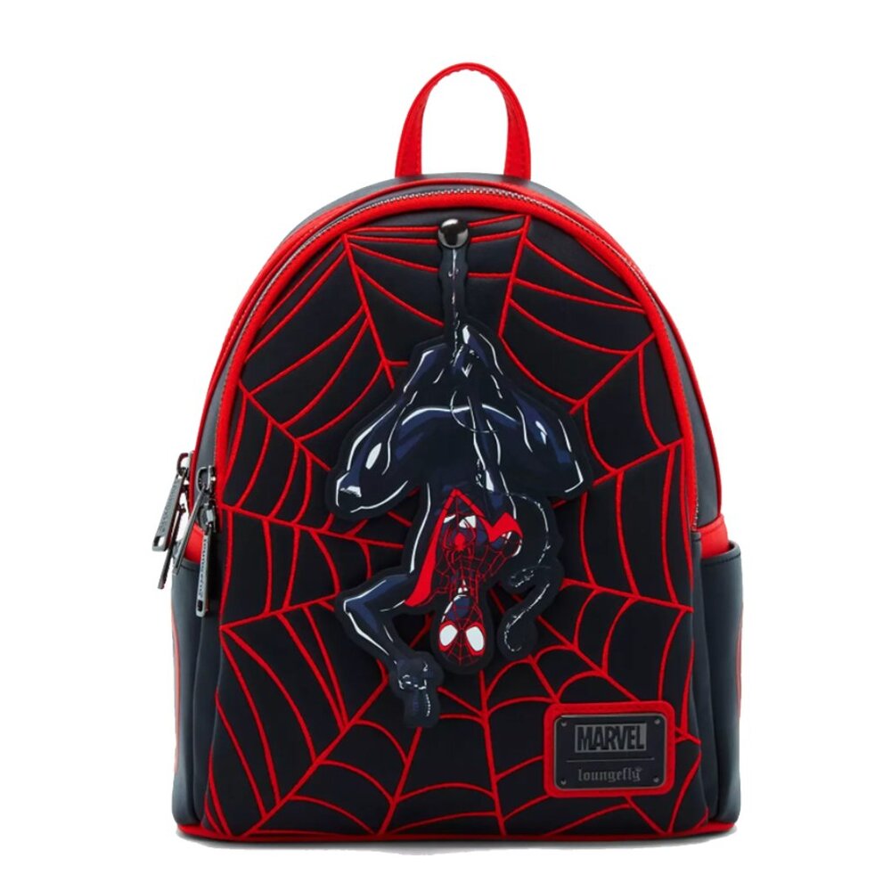 Loungefly Marvel Spider-Man Miles Morales Swinging Web Mini Backpack